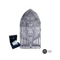 Notre-Dame de Paris - Monnaie de 10€ Argent - BE 2024 (Pièce de forme)