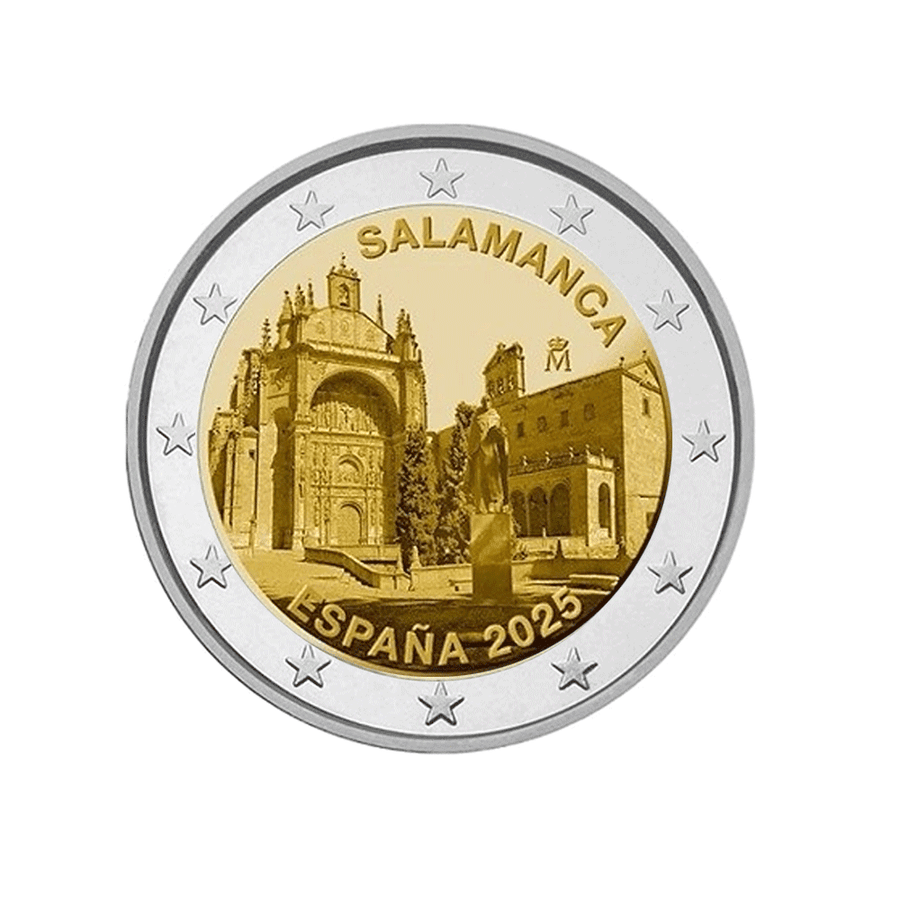 Espagne 2025 - 2 Euro Commémorative - Vieille ville de Salamanca