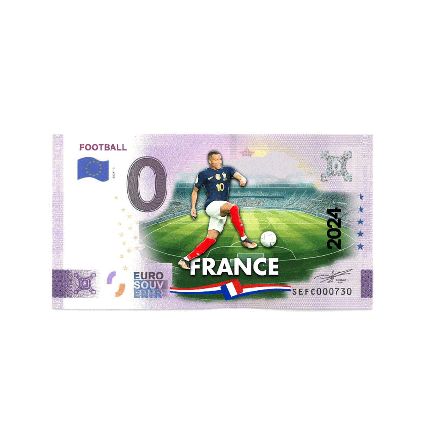 Billet souvenir de zéro euro - UEFA Euro 2024 Germany - Equipes (Variantes disponibles)