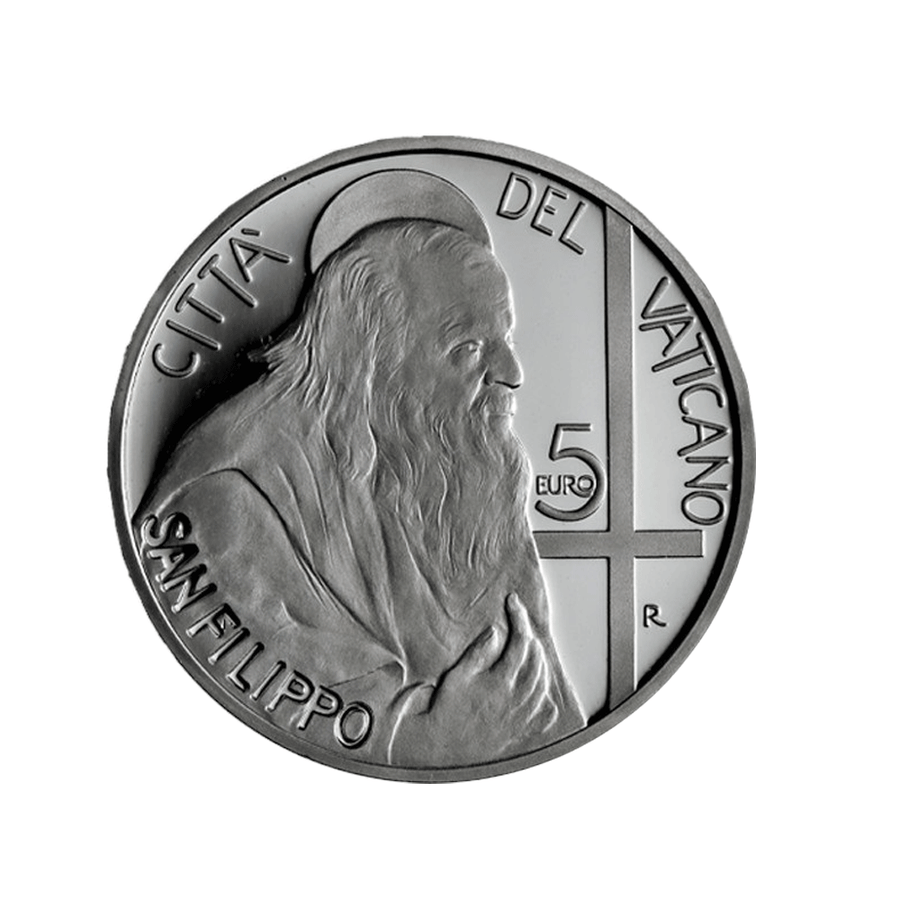 Vatican 2024 - Monnaie de 5€ Argent - Les Douze Apôtres - Saint Philippe - BE