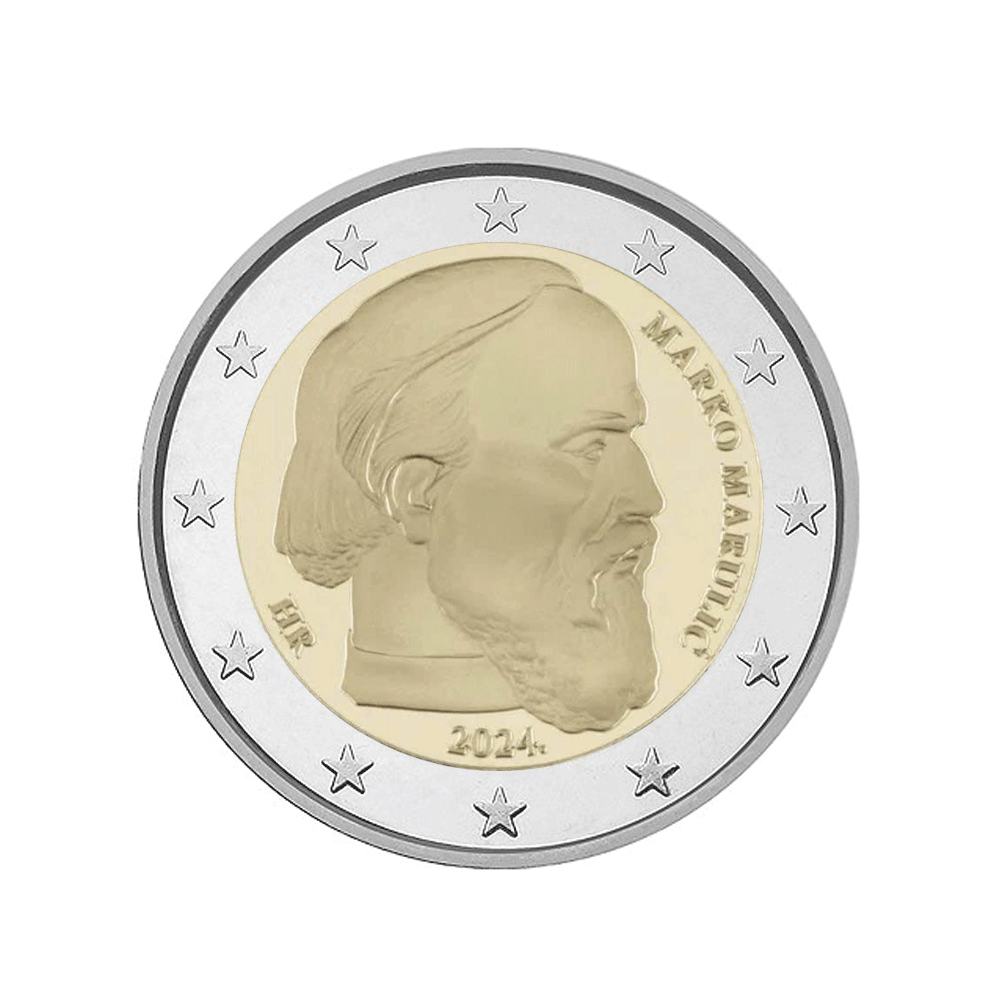 Croatia 2024 - 2 Euro Commemorative - The Year of Marko Marulić