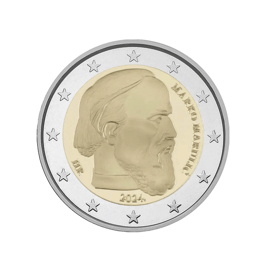 Croatia 2024 - 2 Euro Commemorative - The Year of Marko Marulić