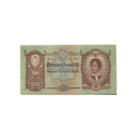 Hongrie - Billet de 50 Pengö - 1932