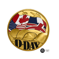 D-Day - Mini-médaille - 2024