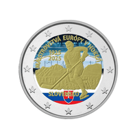 Slovakia 2025 - 2 euro commemorative - 100 years of the first international sports tournament in Slovakia - Colorized