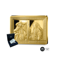 Rembrandt - Monnaie de 50€ Or 1/4 Oz - BE 2025