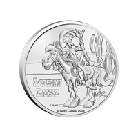 Belgique 2024 - Lucky Luke - Coincard de 5€ - BU