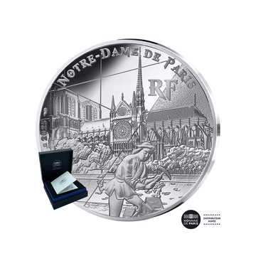 UNESCO - Notre-Dame de Paris - Monnaie de 10€ Argent - BE 2025