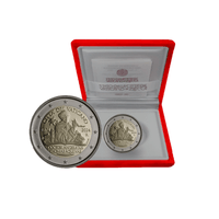 Vatican 2024 - 2 Euro Commemorative - 750th Anniversary of the Death of Saint Thomas Aquinas - BE