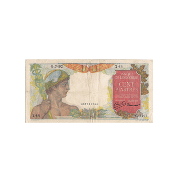 Indochine - Billet de 100 Piastres - 1947-1954