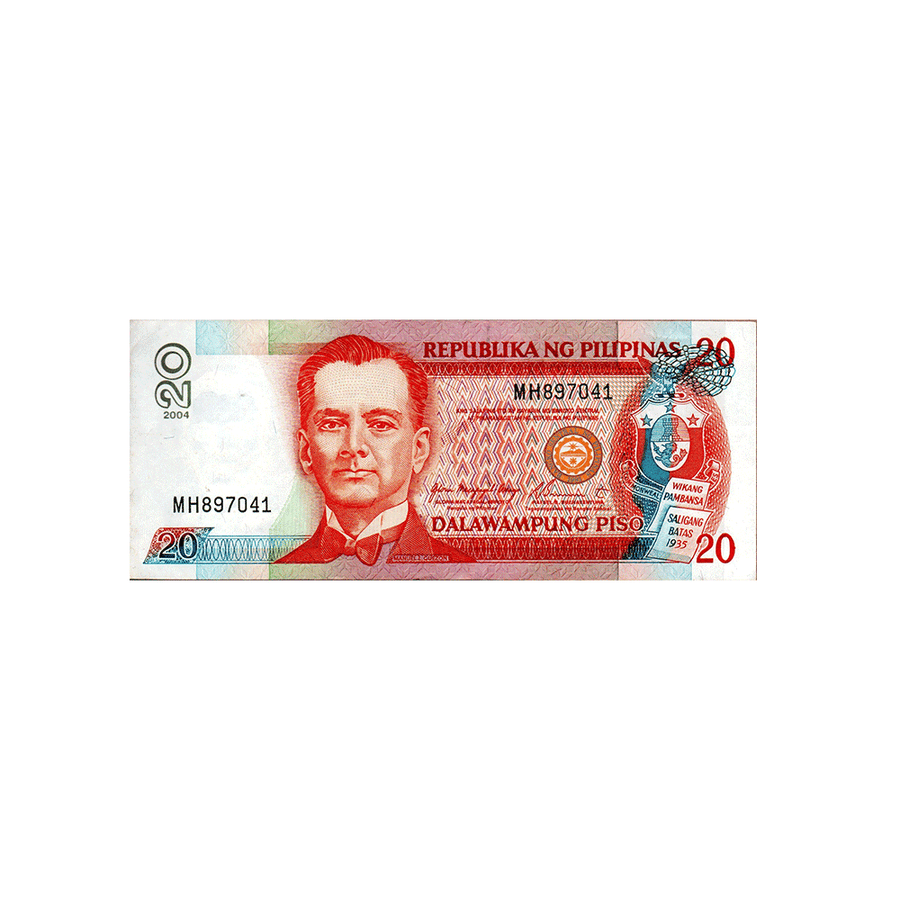 Philippines - Billet de 20 Pesos - 1998-2012