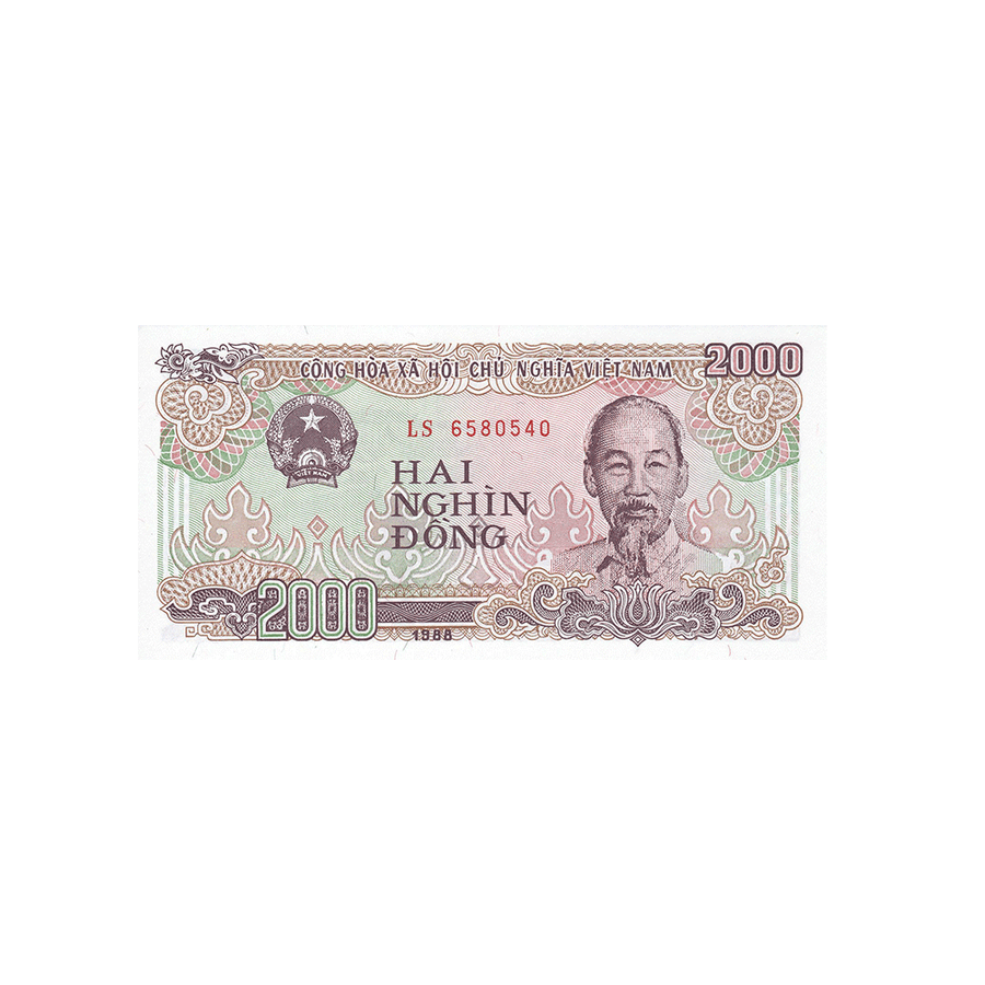 Viêt Nam - Billet de 2 000 Dong - 1988