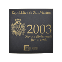 Saint-Marin 2003 - Série Officielle 9 pièces - FDC