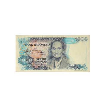 Indonésie - Billet de 1 000 Roupies - 1980