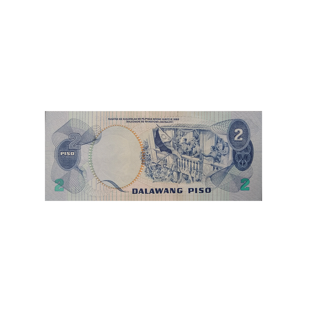 Philippines - Billet de 2 Pesos - 1973-1978