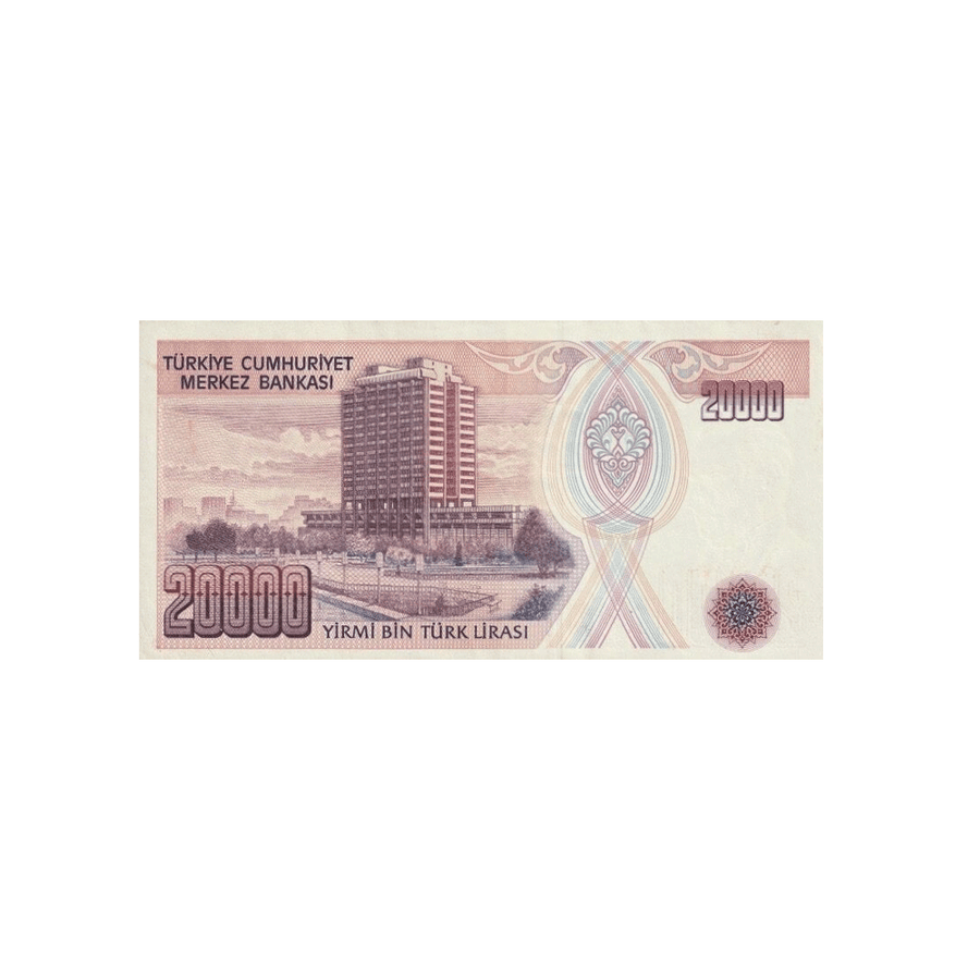 Turquie - Billet de 20 000 Lires - 1988