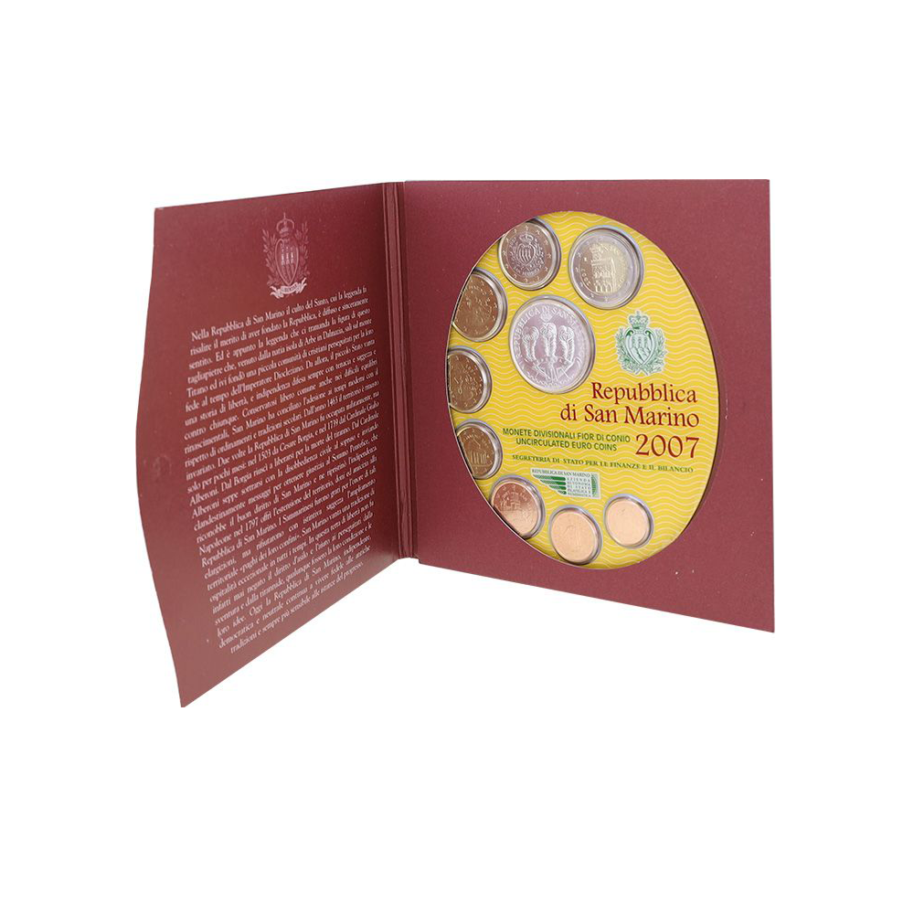 Saint-Marin 2007 - Coffret Année européenne pour l'égalité d'occasions pour tous - FDC