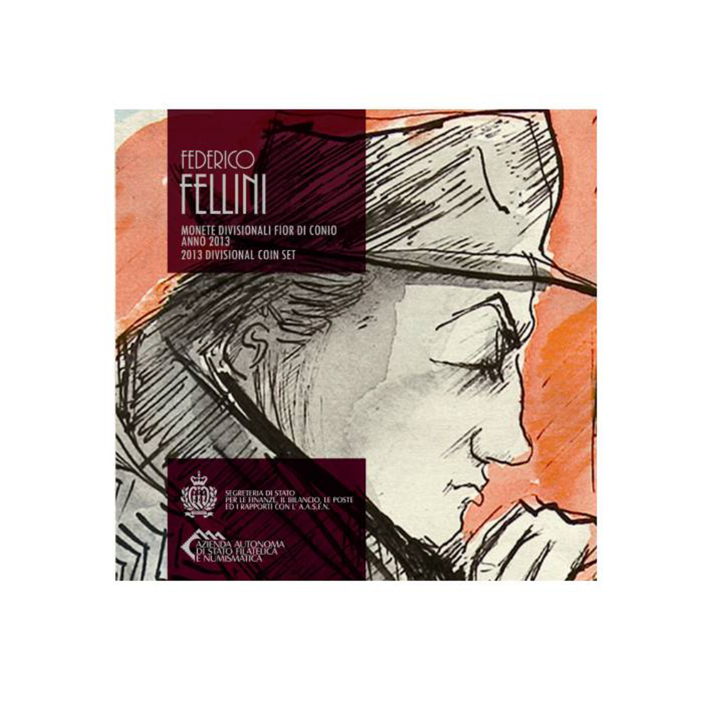 Saint-Marin 2013 - Coffret 20ème Anniversaire de la mort de Federico Fellini - FDC