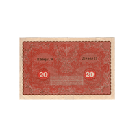 Pologne - Billet de 20 Mark - 1919