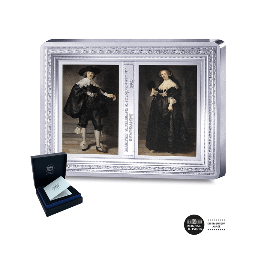 Rembrandt - Monnaie de 250€ Argent - BE 2025