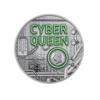 Cyber Queen - Rebirth - Monnaie de 20 Dollars Argent 3 Oz - BE 2024