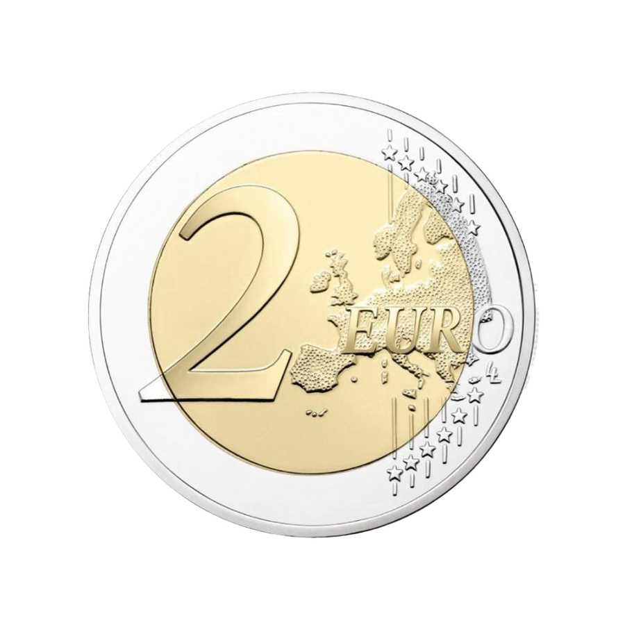 Slovénie 2017 - 2 Euro Commémorative - 10 ans de l'Euro en Slovénie - Colorisée