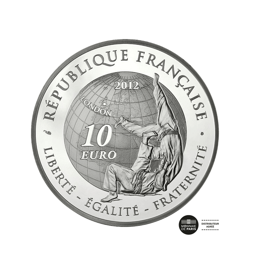 Jeux d'Eté - Monnaie de 10€ Argent - BE 2012