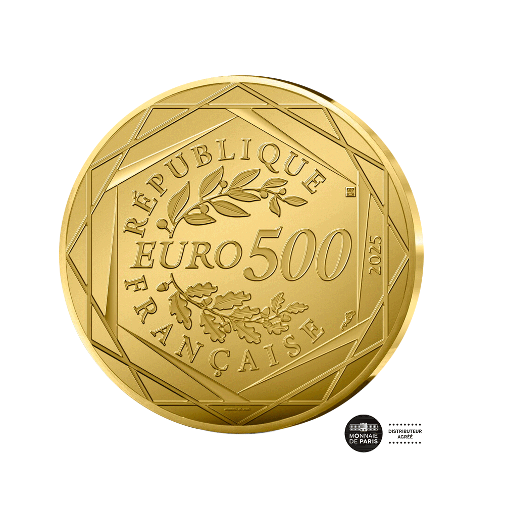 The Astrological Wheel - 500€ Gold Coin - 2025