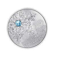 Österreich 2023 – Schneegeheimnis – 20€ Silbermünze – PP