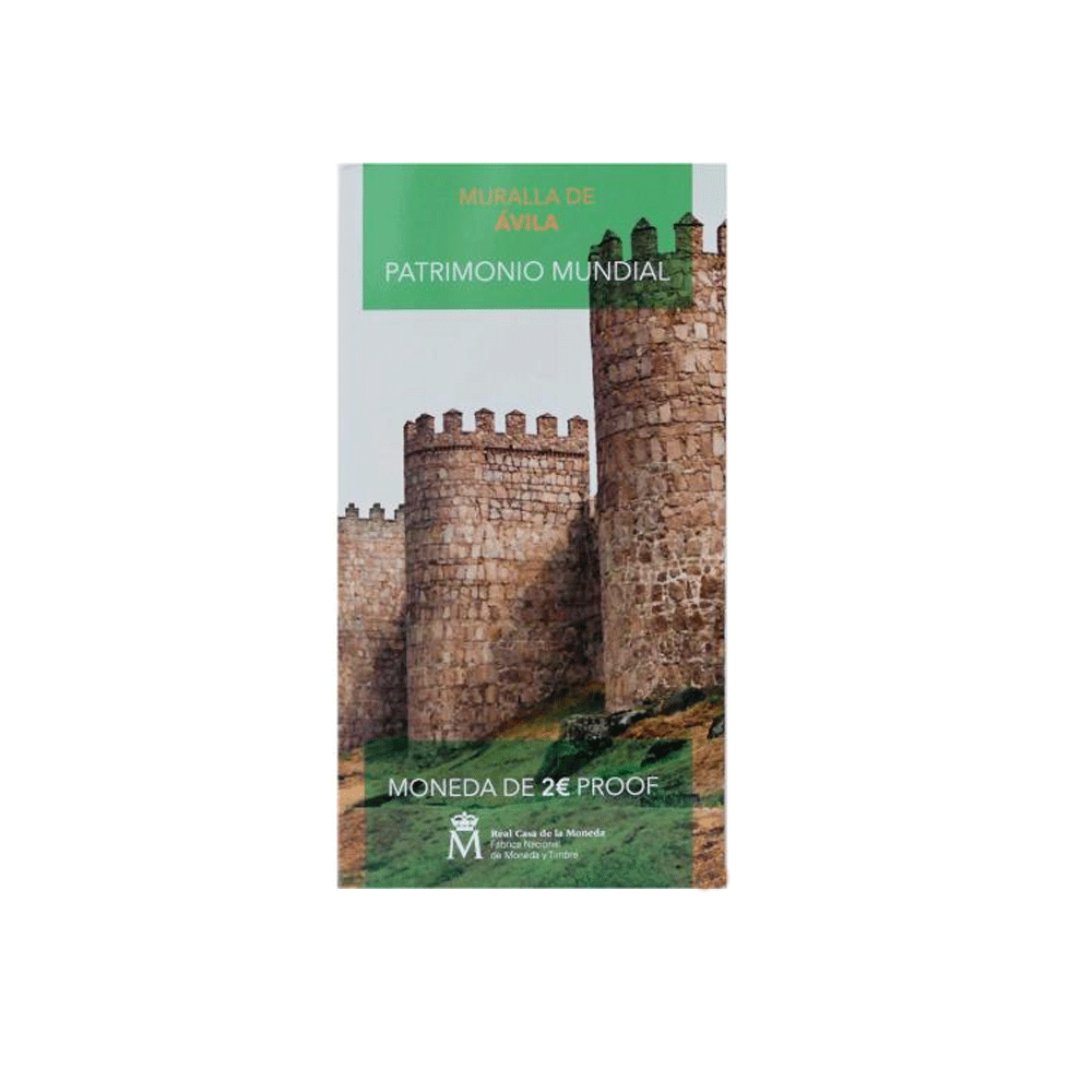 Espagne 2019 - 2 Euro Commémorative - Ávila - BE