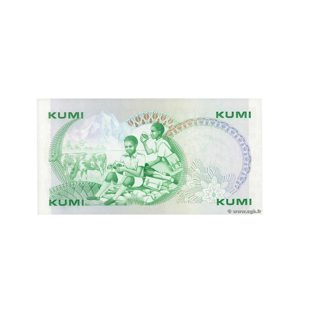 Kenya - Billet de 10 Shillings - 1987