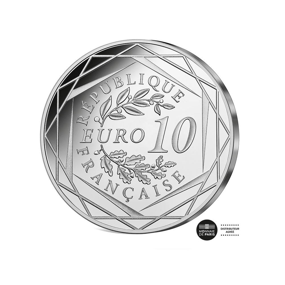 Il 100 ° anniversario di Disney - valuta di € 10 argento - BE 2023