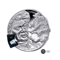 Alexandre Dumas et les Trois Mousquetaires - Monnaie de 20€ Argent - BE 2024