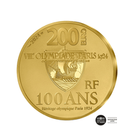 Paavo Nurmi - Money of 200 € oro 1 oz - BE 2024