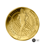 Paavo Nurmi - Monnaie de 50€ Or 1/4 Oz - BE 2024