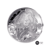 Le Roi Lion - Monnaie de 10€ Argent - BE 2024