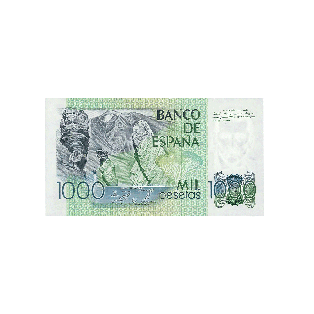 Espagne - Billet de 1000 Pesetas - 1976