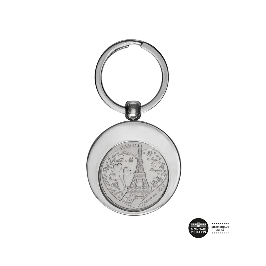 Porte-clés pour mini-médaille de 34 mm