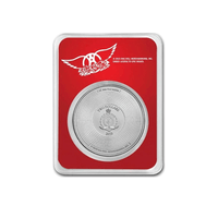 50th Anniversary of Aerosmith - Silver $ 2 currency - BU 2023