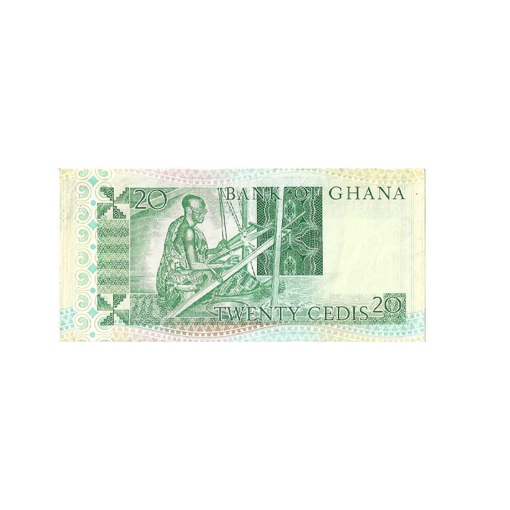 Ghana - Billet de 20 Cedis - 1979