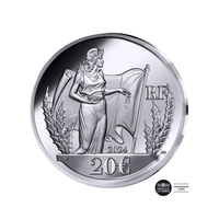 Mercanti -Jimenez - Currency of € 20 Silver 1 Oz - BE 2024