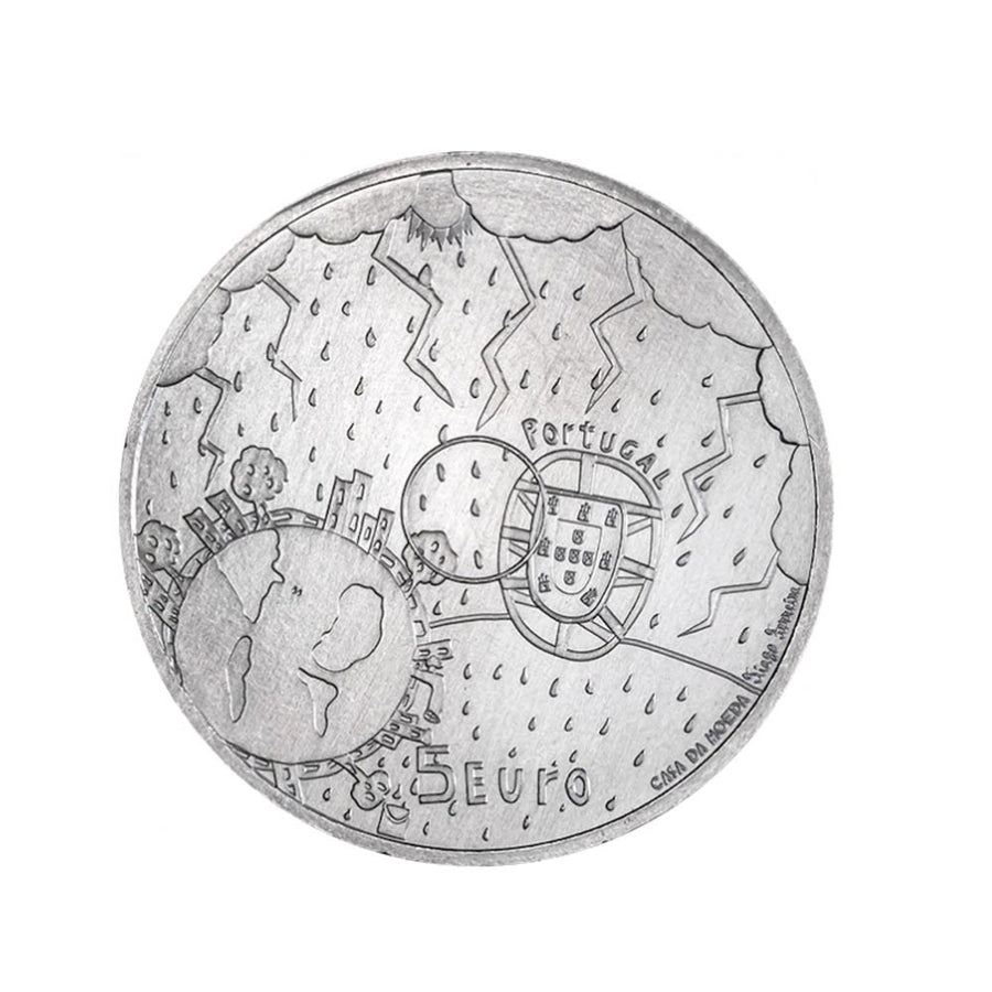 Portugal - Le Climat - Monnaie de 5€ - 2022