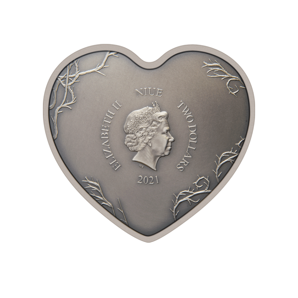 Love is Eternal - Currency of $ 2 Silver - BE 2021