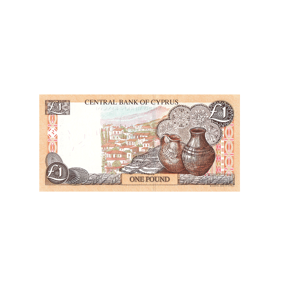 Zypern – 1-Pfund-Banknote – 1997–2004