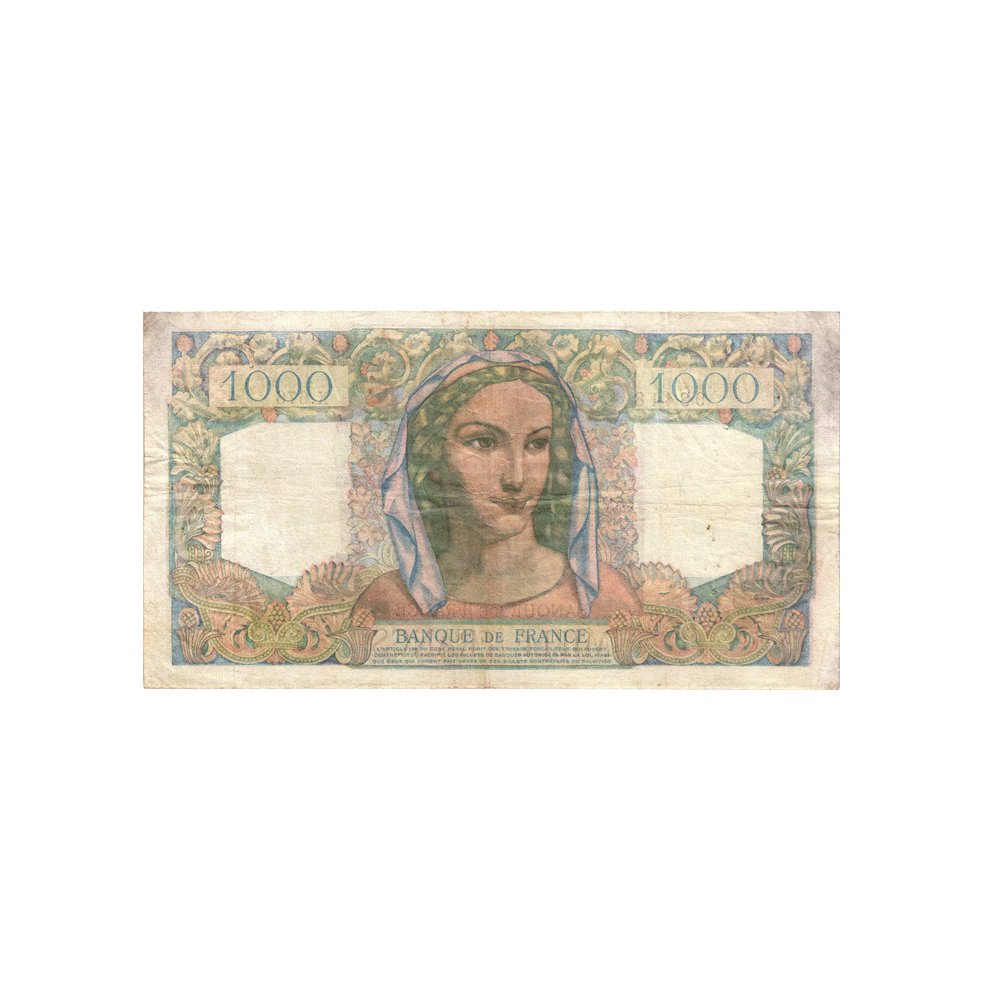 France - Billet de 1 000 Francs - Minerve & Hercule - 1945-1950