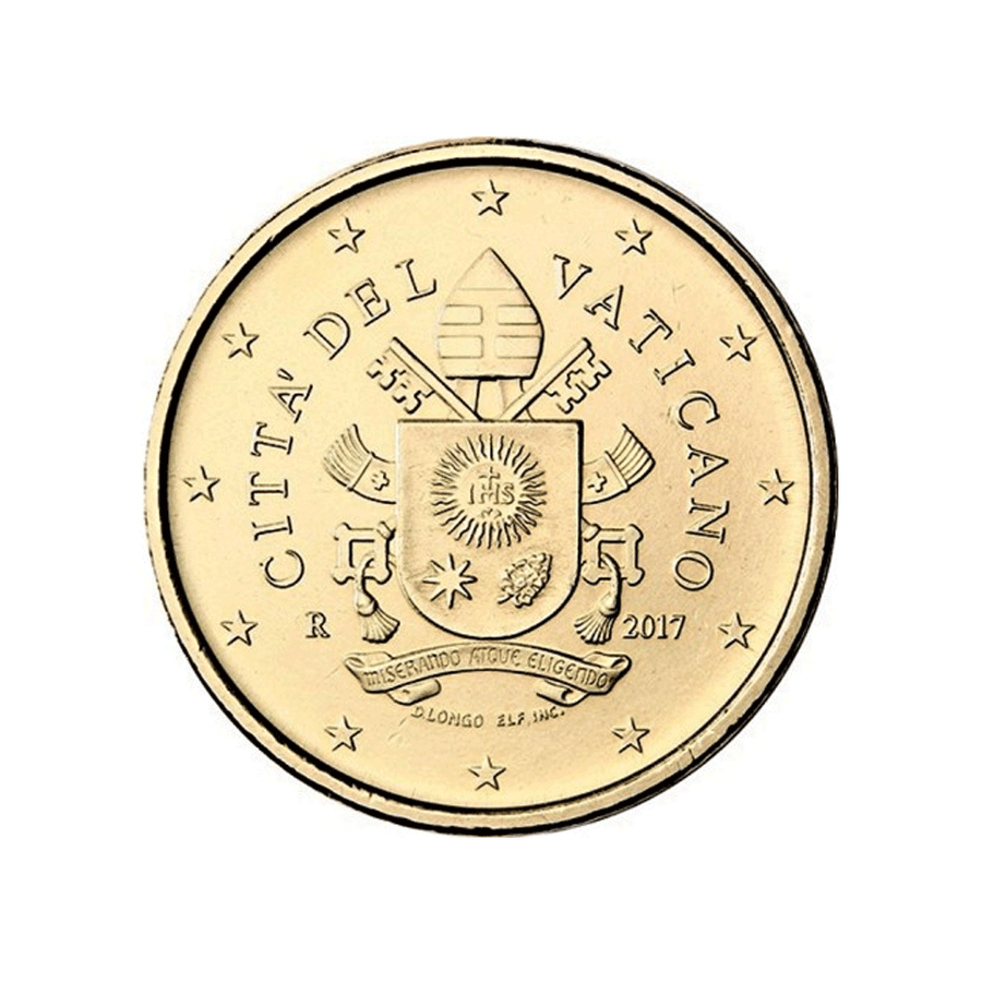 Vatican 2024 - Pape François - Monnaie de 50 centimes - BU