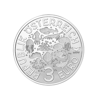 Österreich 2025 - 3 Euro Gedenk - Calrear Luciole - UNC