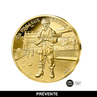 D-Day - Pegasus Bridge - Monnaie de 50€ Or 1/4 Oz - BE 2024