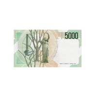 Italien - 5000-Lire-Banknote - Bellini - 1985-2001