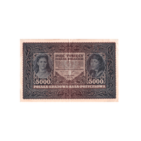 Pologne - Billet de 5000 Mark - 1920